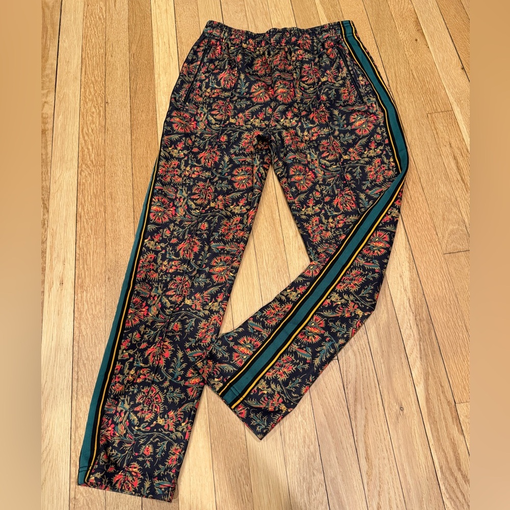 Urban Outfitters Floral Patterned Joggers with Side Stripes